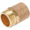 Orbit 3 Pack Ultimate Brass Male 5/8 Inch Water Hose Repair Mender