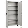 ARMADIO TUTTOPIANI 2 ANTE SPORTELLI CM.175X60X40 KIT LAMIERA RIPIANI REGOLABILI