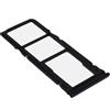 CARRELLO PORTA LETTORE SIM + MICRO SD CARD READER PER XIAOMI REDMI 7 NERO
