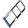 CARRELLO PORTA LETTORE SIM + MICRO SD CARD READER PER XIAOMI REDMI 7A AZZURRO