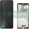 Samsung Display LCD Originale Samsung Service Pack per A42 5G con frame Nero SM-A426F