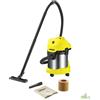 BIDONE ASPIRATUTTO KARCHER WD3 PREMIUM FUSTO ACCIAIO 17 LT ASPIRAPOLVERE