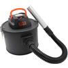 Vinco BIDONE ASPIRACENERE VINCO 40176 10L ASPIRA CENERE ELETTRICO CAMINO 800W SOFFIATO