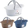 Superbacinella Ovale Stella Bacinella con Manico Resistente Colori Assortiti