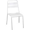 Vacchetti SEDIA DA GIARDINO ESTERNO POLTRONA VERANDA Bianco Bianco Rovigo