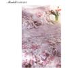 Trapunta Matrimoniale Mirabello DipintoDi Fiori in Raso di Cotone