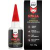 SELSIL ADESIVO CIANACRILATO COLLA CIANOACRILICA 20G. GOMMA PLASTICA ATTACK SELSIL NINJA