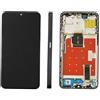 SCREEN SCHERMO PER HUAWEI HONOR X8A / LCD DISPLAY CON FRAME NERO