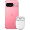 Google Pixel 9 - Smartphone Android sbloccato con Gemini, fotocamera avanzata, batteria con 24 ore di autonomia e display Actua da 6,3 - Rosa peonia, 256GB+Buds A