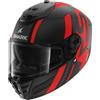 SHARK, Casco Moto Integrale SPARTAN RS CARBON SHAWN Black/Red DAR, M