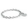 S'Agapõ Bracciale Sagapo Happy SHAC2 in Acciaio Donna con Ciondolo Cuore - Originale