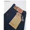 LEVI'S jeans LEVIS 551 RED TAB Blu Navy Original STANDARD Fit vita alta VINTAGE