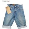 LEVI'S Levis Jeans Levi's 507 Blu Azzurro REMAKE Shorts Bermuda Regular Fit TOP VINTAGE
