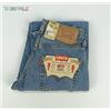 LEVI'S Jeans LEVIS 517 Azzurro RELAXED FIT Straight Vita Alta Vintage Deadstock