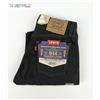 LEVI'S LEVIS Jeans LEVI'S 614 Nero ORANGE TAB Regular Fit Vita Alta VINTAGE 90's