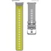 Polar Cinturino Vantage V2 in silicone Grigio lime M-L (originale)