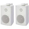 2X ALTOPARLANTI DA ESTERNO DIFFUSORI ACUSTICI HIFI SCAFFALE CASSE AUDIO PASSIVE
