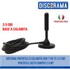 ANTENNA PORTATILE A CALAMITA DVB-T HD TV 3.5 DBI PORTATILE AUTO CAMPER 3.5 MT