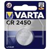 Varta PILA BATTERIA A BOTTONE CR2450 LITIO VARTA 570MAH 3V