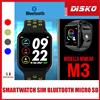 SMARTWATCH OROLOGIO TELEFONO ANDROID IOS CON SIM BLUETOOTH MICRO SD M3 MIWEAR BT