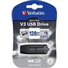 Verbatim Pen Drive 128 GB USB 3.0 col Nero Store 'N' GO V3 - 49189 Verbatim