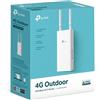 tp-link Router 3G 4G LTE Wireless 300Mbps TP-LINK TL-MR100-Outdoor Slot per Scheda SIM I