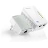TP-LINK ADATTATORE DI RETE WIRELESS POWERLINE ETHERNET 300Mbps AV 600 TP-LINK TL-WPA4220