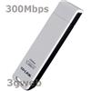 TP-LINK ADATTATORE WIRELESS 300 Mbps chiavetta wifi USB MIMO penna wlan PSP TP-LINK TL-W