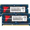 Kuesuny 8GB Kit (2X4GB) DDR3 1066Mhz / 1067Mhz Sodimm Ram PC3-8500 PC3-8500S 1.5