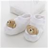 NANAN Scarpine per Neonato con Orsetto Tato Panna Nanan