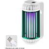LAMPADA ANTI ZANZARE ELETTRICA LED UV PORTATILE USB CAVO ESTERNO E INTERNO