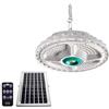PLAFONIERA 200W LAMPADA 156 LED CON PANNELLO SOLARE CREPUSCOLARE 1200LM IP55