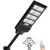 FARO LAMPIONE STRADALE LUCE SOLARE FARO LED 1500W CON TELECOMANDO IMPERMEABILE IP65