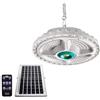 PLAFONIERA 200W LAMPADA 156 LED CON PANNELLO SOLARE CREPUSCOLARE 1200LM IP55