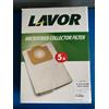 LAVOR KIT 5 FILTRI SACCHETTI RACCOGLITORI MICROFIBRA PER PRO WORKER