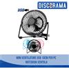 MINI VENTILATORE USB 10CM PER PC NOTEBOOK MAC METALLO 5V IN VARI COLORI