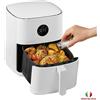 FRIGGITRICE AD ARIA CALDA DISPLAY TOUCHSCREEN COTTURA SENZA OLIO 7.5LT 1500W