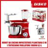 Royalty Line ROBOT DA CUCINA IMPASTATRICE PLANETARIA 3 IN 1 TRITACARNE FRULLATORE 1900W 6,5 L