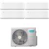 HISENSE Climatizzatore Hisense Energy Pro X Quadri Split 9+9+9+9 btu WIFI 5AMW105