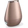 Beurer Umidificatore Ultrasuoni Beurer 200 ml/h 2 Lt 20 Watt Silenzioso LB 37 toffee