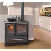 LA NORDICA CUCINA A LEGNA SOVRANA EASY EVO 2.0 NERO ANTRACITE 7,5 kW ★★★★