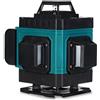LIVELLA LASER 16 LINEE 3D 360°AUTOLIVELLANTE CON TELECOMANDO BATTERIA 4000MAH