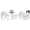 CALEFFI 400301 1/2 Coppia di valvole high-style a doppia squadra CALEFFI