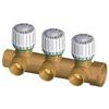 FAR 3815 3402 Collettore MULTIFAR 2 vie 3/4" rame con presetting FAR