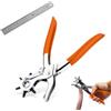 Toulifly Pinza Fustellatrice per Cinture,Pinza Buca Cinture,Pinza Buchi Cintura,Foratrice