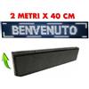 INSEGNA TABELLA LUMINOSA LED WIFI SCRITTA PERSONALIZZATA SCORREVOLE LUCE BIANCA