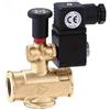 CALEFFI 854025 Elettrovalvola gas, normalmente aperta, con riarmo manuale 3/4 CALEFFI