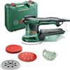 BOSCH PEX 300 AE LEVIGATRICE ROTOORBITALE 270W Ø125mm VALIGETTA ACCESSORI EXTRA