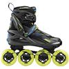 Roces Helium Tif - Pattini in Linea da Uomo, 400839, Black-Lime, 40