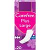 Carefree Salvaslip Cotton Fragranza Fresca 20 pezzi 63 g - Confezione da 1